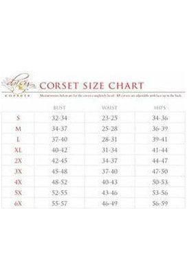 Top Drawer 6 PC Royal Red Queen Corset Costume - Daisy Corsets