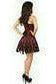 Lavish Red Lace Corset Dress - Daisy Corsets