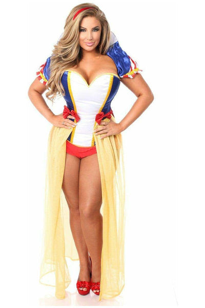 Lavish 4 PC Snow Princess Costume - Daisy Corsets