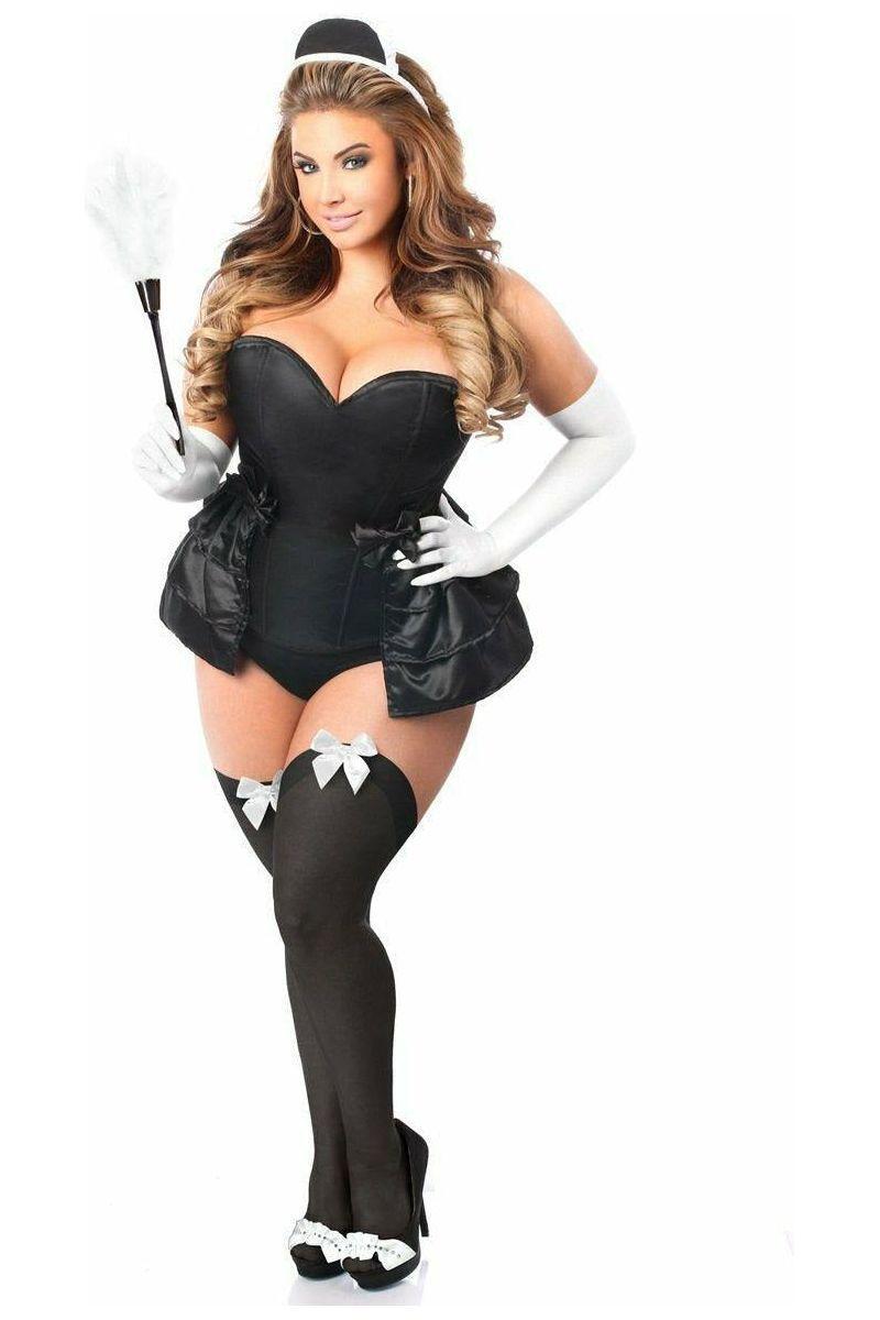 french maid corset dress Amazon.com: Top Drawer 4 PC French Maid Costume (2X): Clothing, Shoes &  Jewelry