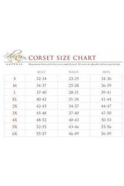 Top Drawer 6 PC Sexy Fairytale Red Queen Costume