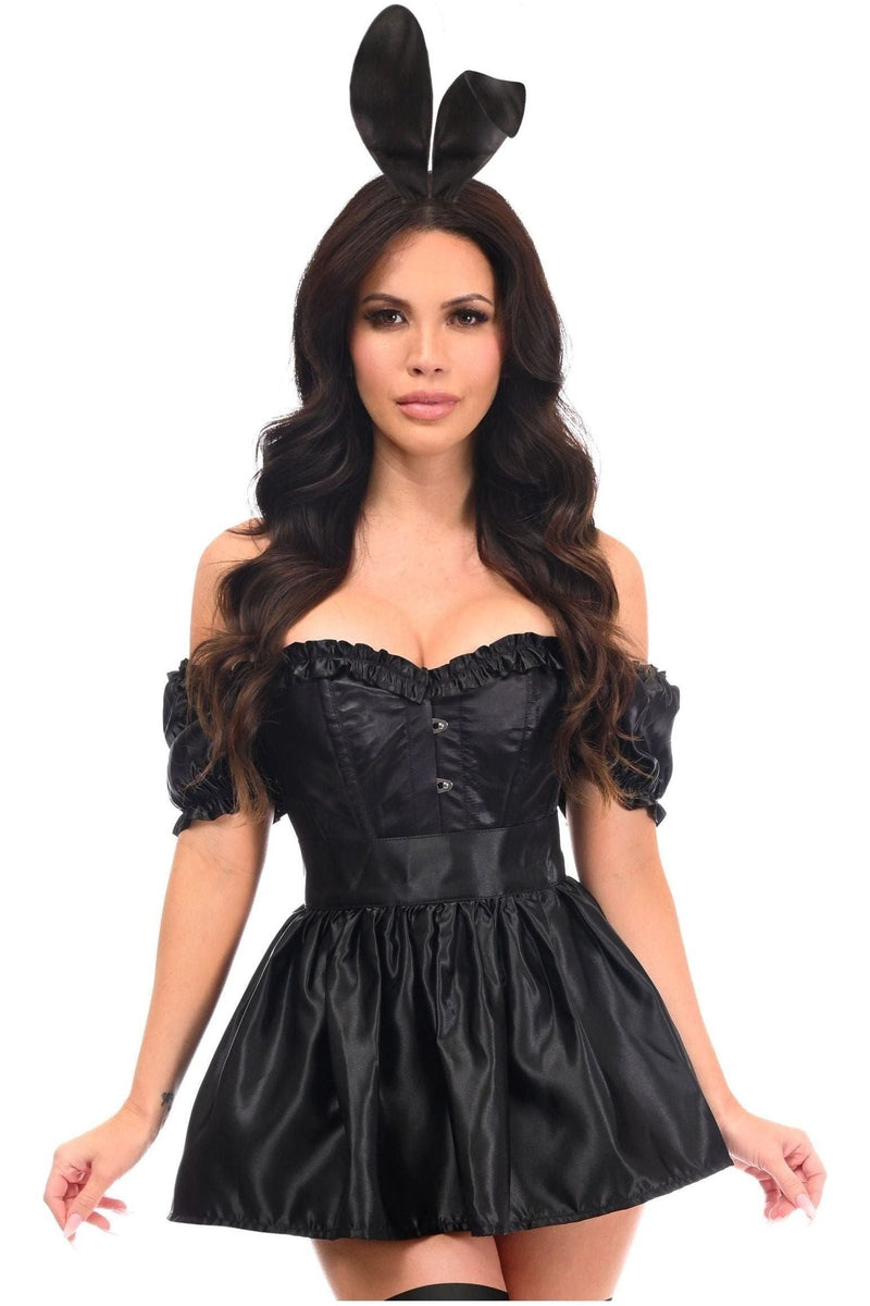 Top Drawer 4 PC Classic Red Bunny Corset Costume main image 0