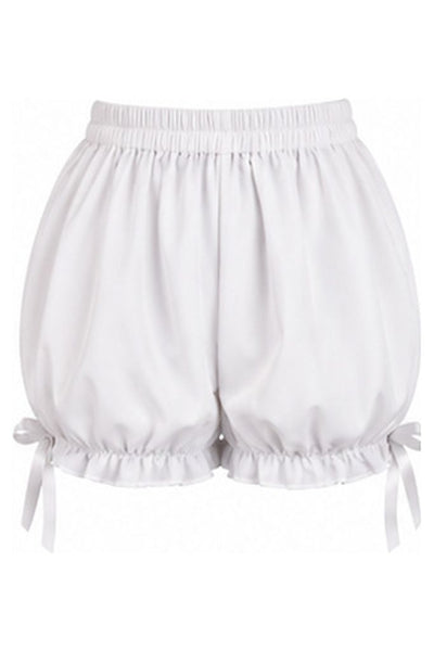 White Crepe Bloomers