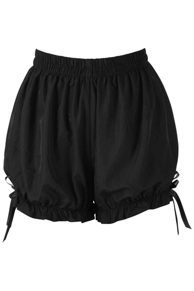 Black Cotton Bloomers