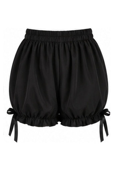 Black Crepe Bloomers