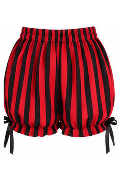 Red/Black Striped Bloomers