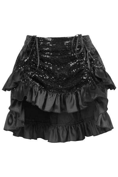 Top Drawer 5 PC Premium Sequin Cop Corset Costume