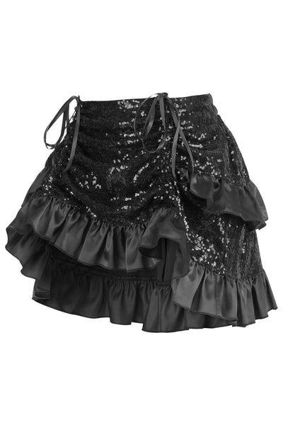 Top Drawer 5 PC Premium Sequin Cop Corset Costume