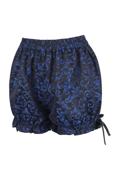 Blue/Black Brocade Bloomers