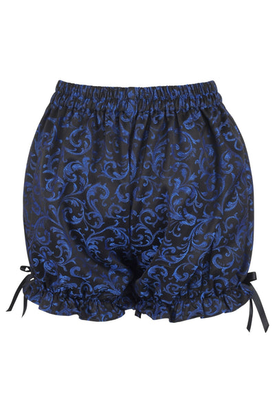 Blue/Black Brocade Bloomers