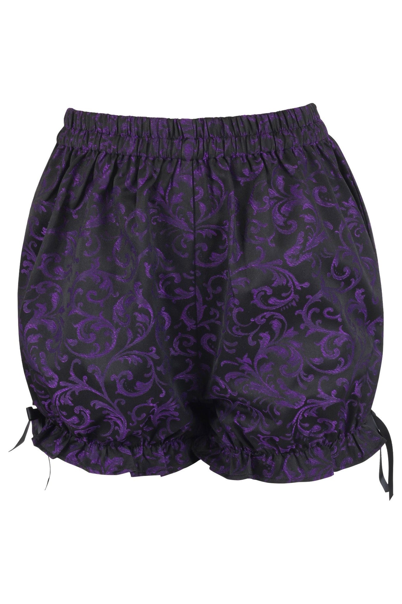 Purple/Black Brocade Bloomers
