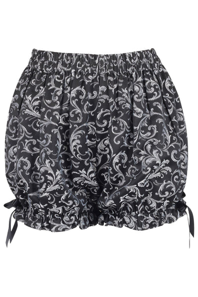 Silver/Black Brocade Bloomers