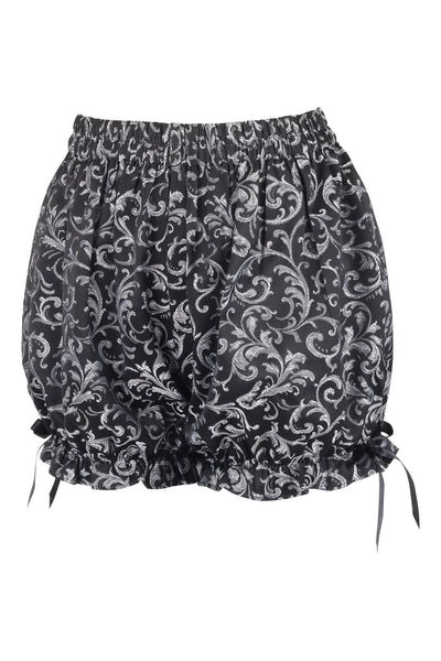 Silver/Black Brocade Bloomers