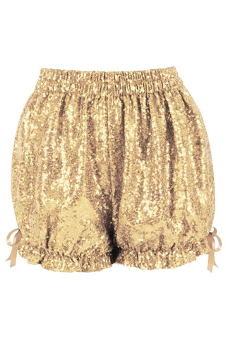Gold Sequin Bloomers