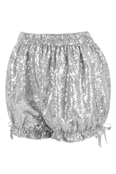 Silver Sequin Bloomers