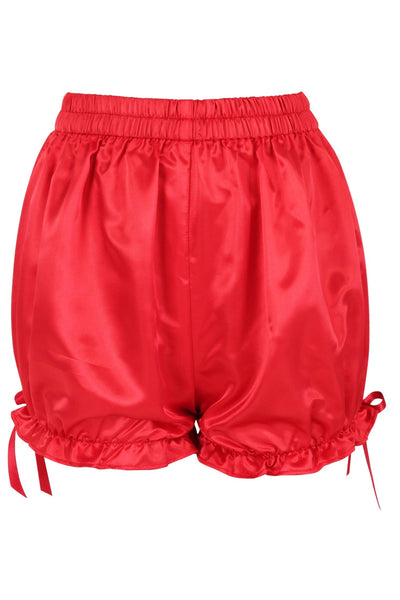 Red Satin Bloomers