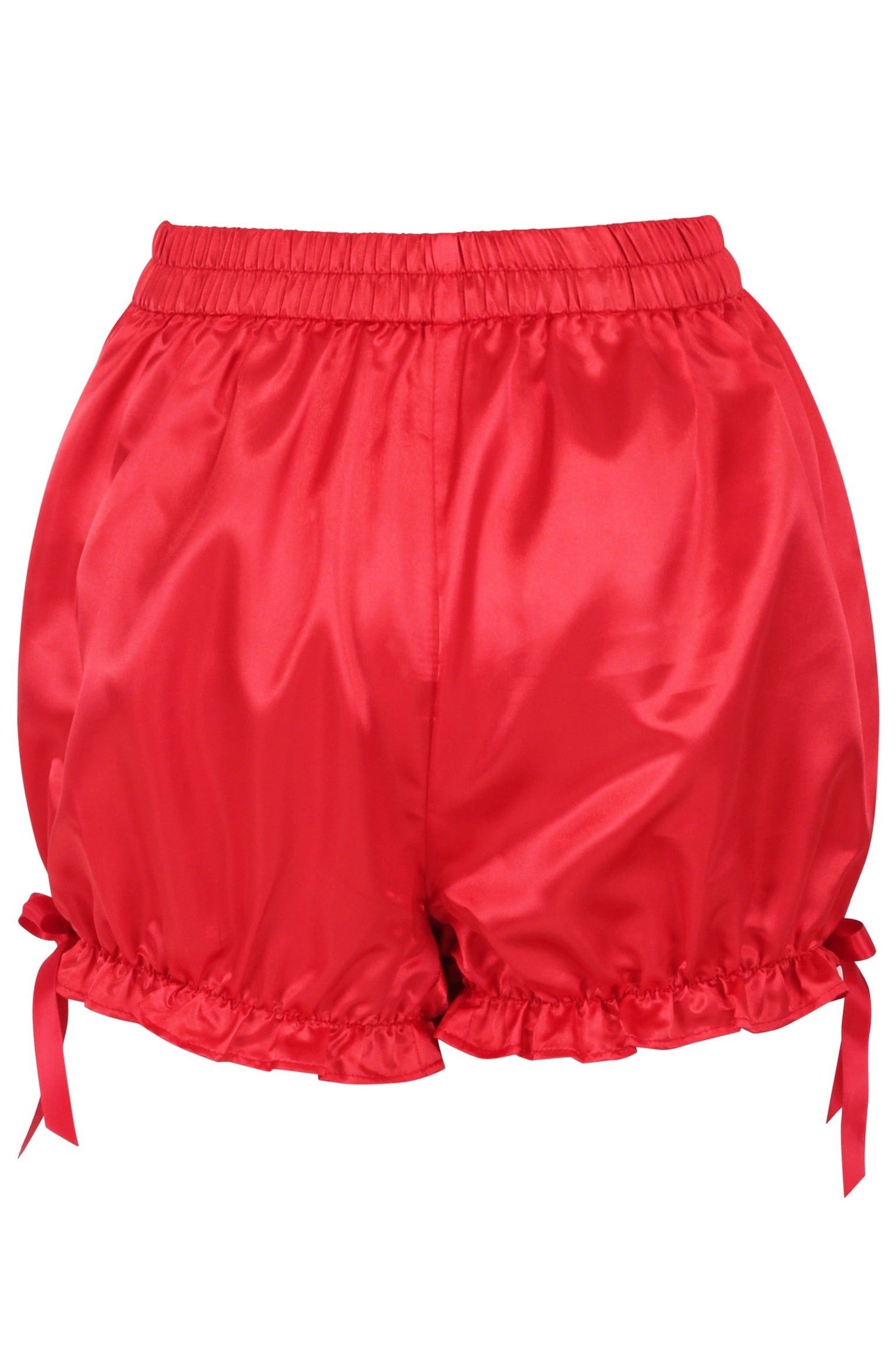 Red Satin Bloomers