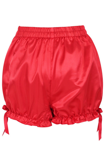 Red Satin Bloomers