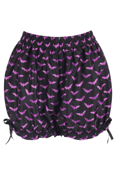 Purple Bats Crepe Bloomers