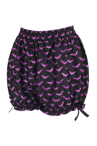 Purple Bats Crepe Bloomers