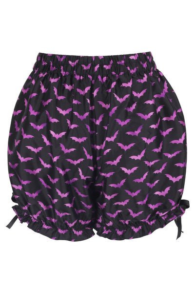 Purple Bats Crepe Bloomers
