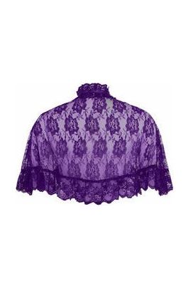 Purple Lace Cape