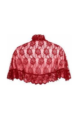 Red Lace Cape
