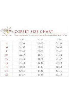 Top Drawer 6 PC Royal Red Queen Corset Costume - Daisy Corsets