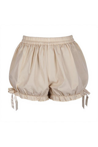 Beige Crepe Bloomers