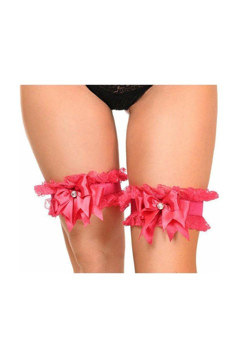Kitten Collection Fuchsia/Fuchsia Lace Garters (set of 2) | Daisy Corsets USA Kitten Collection Fuchsia/Fuchsia Lace Garters (set of 2) | Daisy Corsets USA