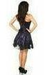 Lavish Purple Lace Corset Dress - Daisy Corsets