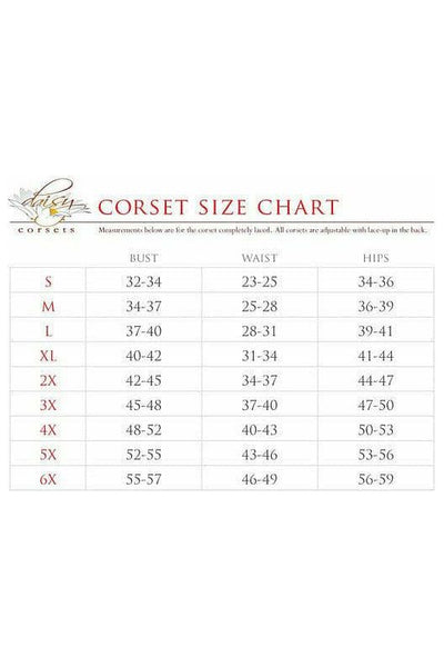 Lavish White Lace Corset Belt Cincher - Daisy Corsets