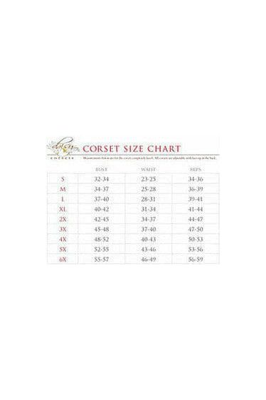 Top Drawer Gold Brocade & Faux Leather Steel Boned Corset - Daisy Corsets