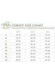 Lavish Black Satin Overbust Corset w/Busk Closure - Daisy Corsets