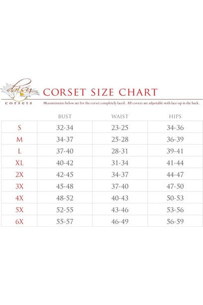 Top Drawer 4 PC Red Sequin Bunny Corset Costume