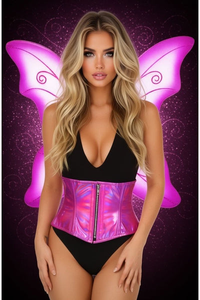 Top Drawer 2 PC Fuchsia Pixie Fairy Corset Costume