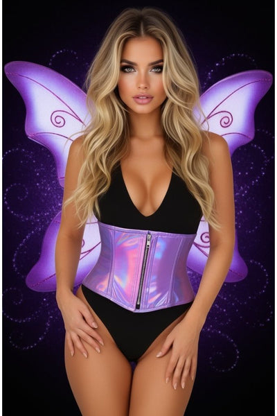 Top Drawer 2 PC Purple Pixie Fairy Corset Costume