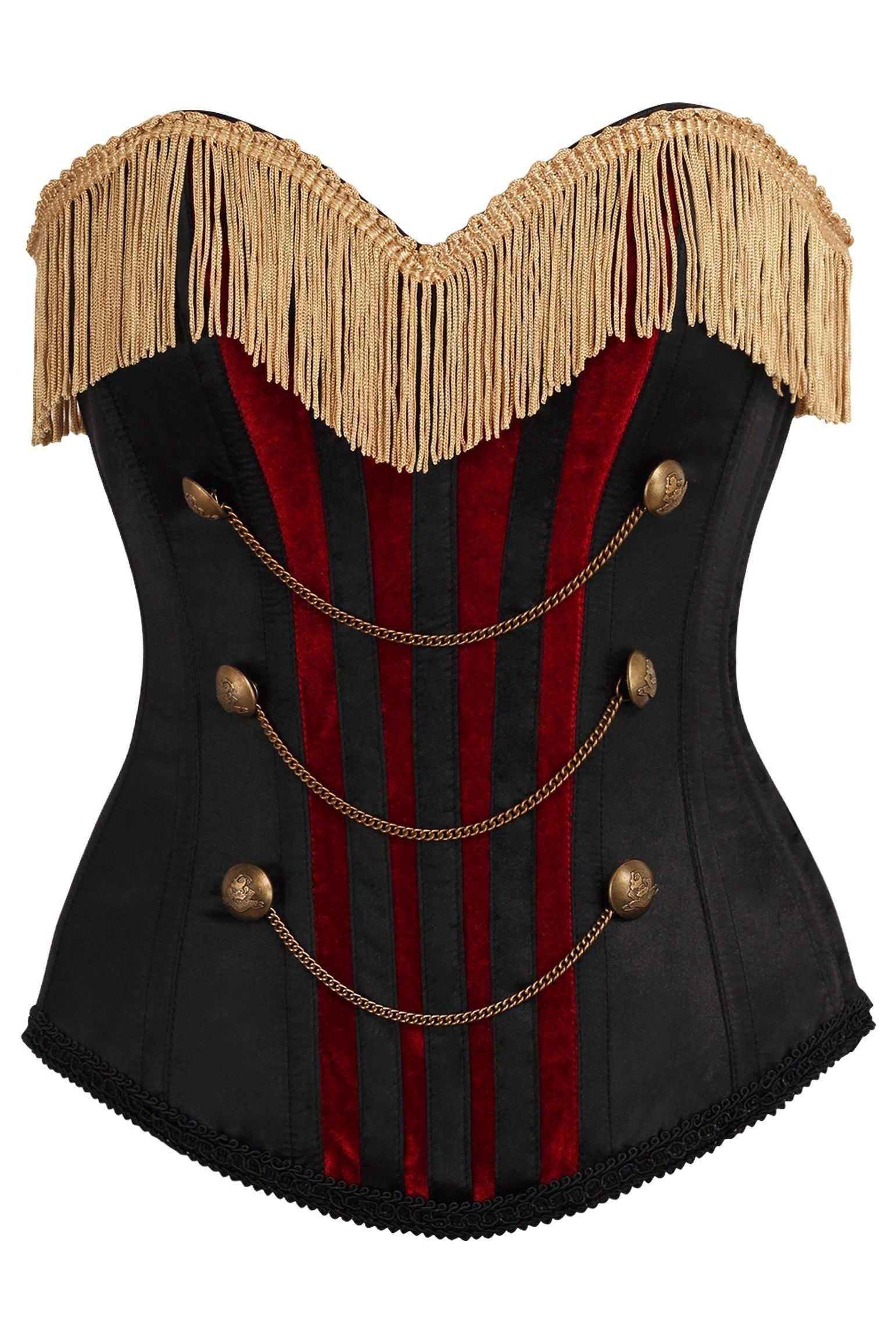 トップス theredthread S burlesque corset THEREDTHREAD】S burlesque corset