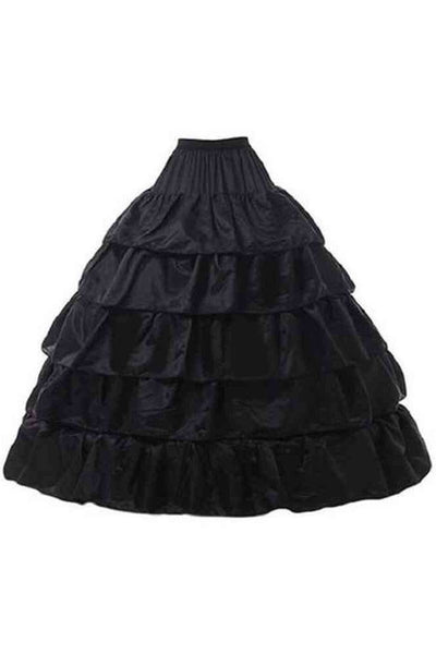 Black Hoop Skirt - Daisy Corsets