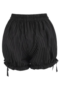 Black Stripe Brocade Bloomers - Daisy Corsets