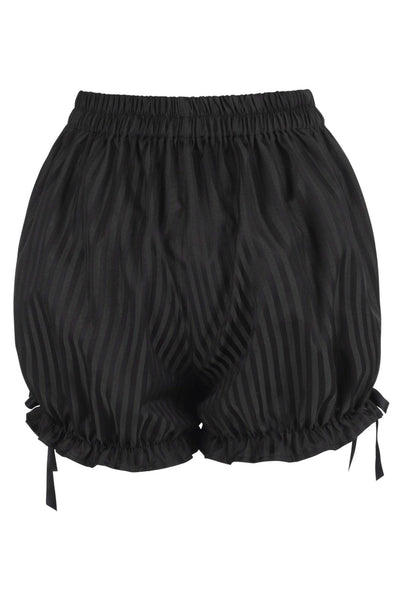 Black Stripe Brocade Bloomers - Daisy Corsets