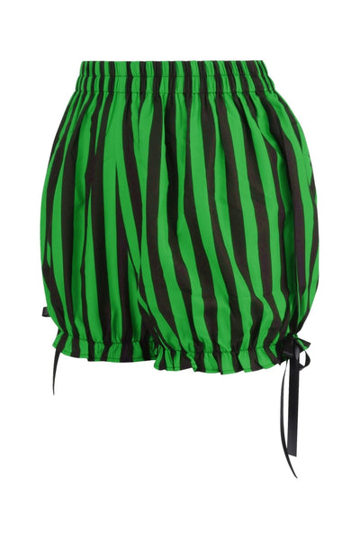 Black/Green Striped Bloomers - Daisy Corsets