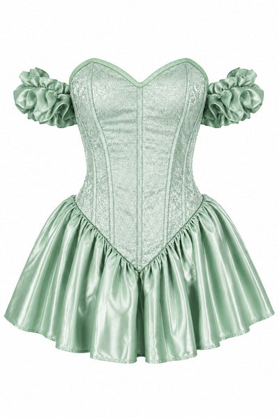 Enchanted Garden Fairy Steel Boned Corset Dress - Daisy Corsets