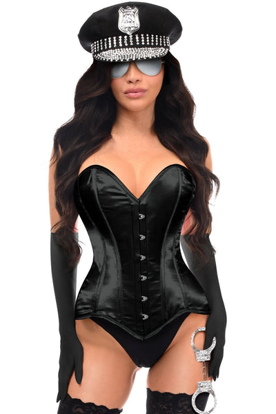 Lavish 5 PC Under Arrest Cop Police Corset Costume - Daisy Corsets