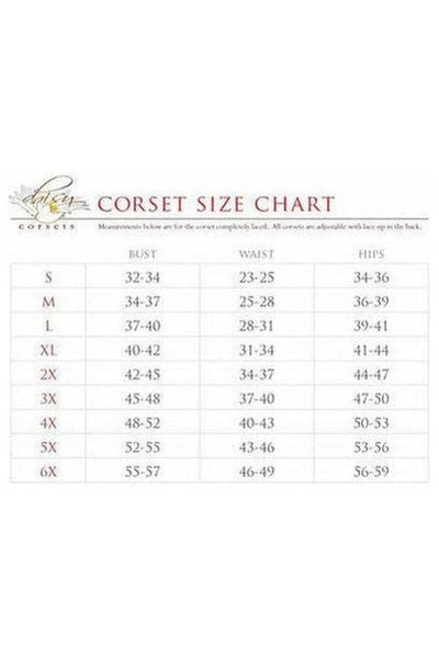 Lavish Black Patent Underbust Corset - Daisy Corsets