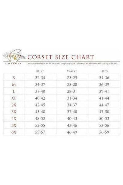 Lavish Lavender Mesh Open Cup Waist Cincher - Daisy Corsets