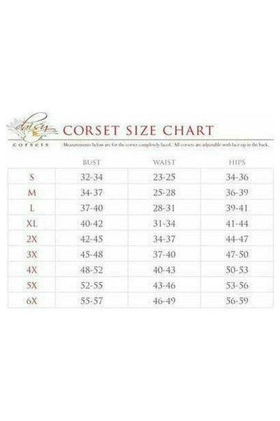 Lavish Lt Pink Mesh Open Cup Waist Cincher - Daisy Corsets