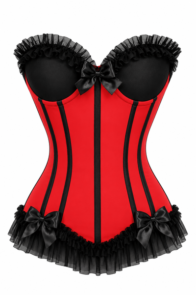 Lavish Midnight Riding Hood Corset - Daisy Corsets