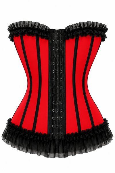 Lavish Midnight Riding Hood Corset - Daisy Corsets