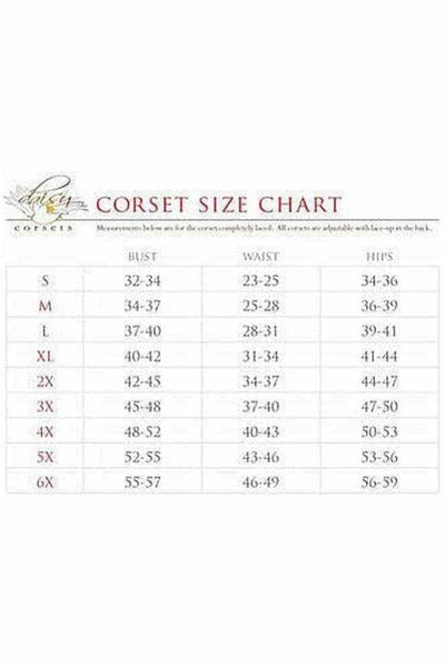 Lavish Red Crushed Velvet Overbust Corset - Daisy Corsets